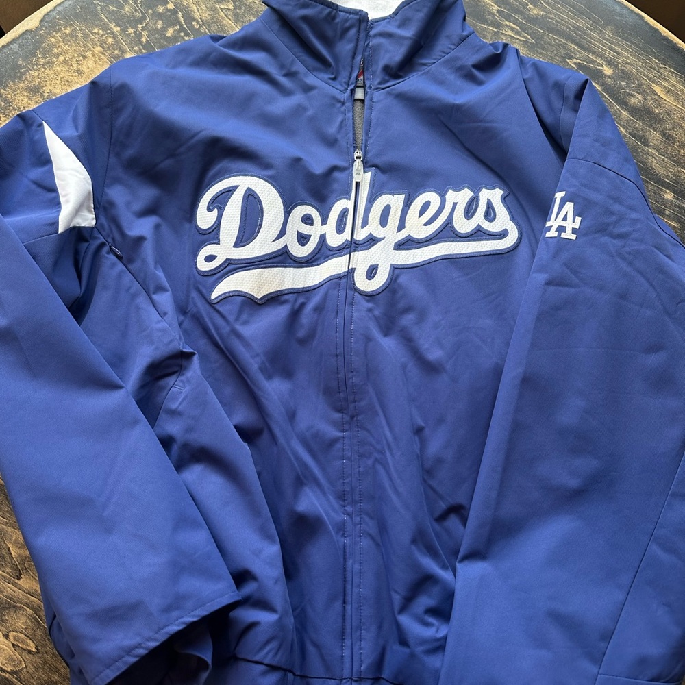 Majestic therma base Dodgers jacket